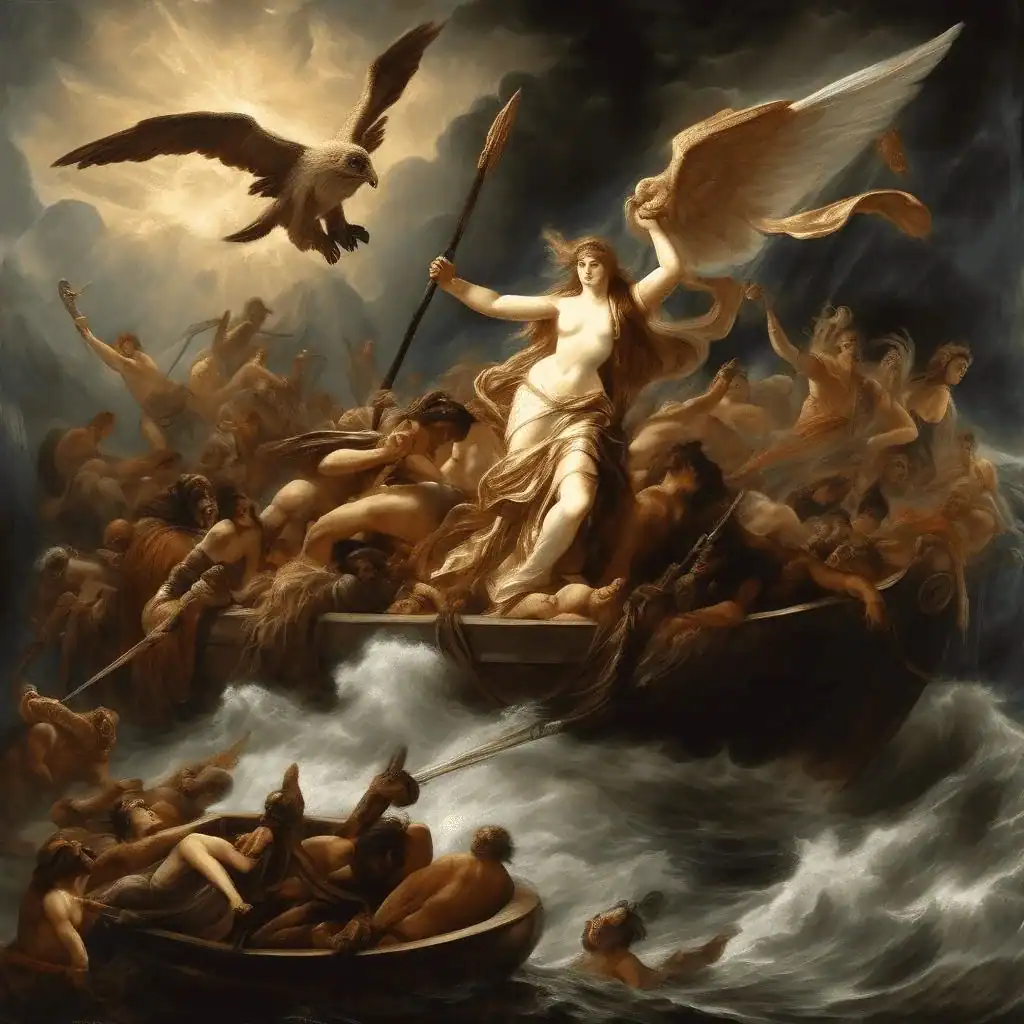 The rescue – Achille Beltrame